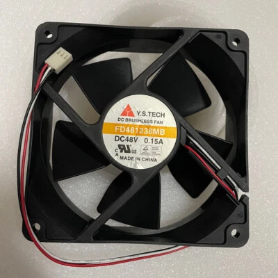 1PC 48V 0.15A 120mm cooling fan 3pin  FD481238MB 120*120*38mm - Image 1 of 2