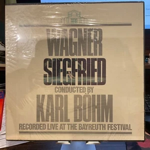 Richard Wagner Siegfried / Bohm 4LP BOX SET 1983 Philips – 60-3714 SEALED - Picture 1 of 2