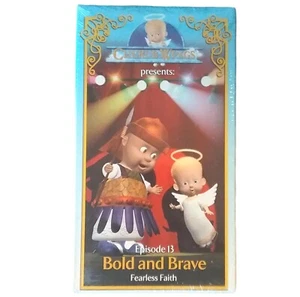 Cherub Wings VHS Bold and Brave Episode 13 Fearless Faith NEW - Imagen 1 de 2