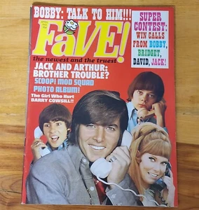 APRIL 1968 FAVE MAGAZINE BOBBY SHERMAN DAVY JONES JACK WILD MOD SQUAD AND MORE - Bild 1 von 5