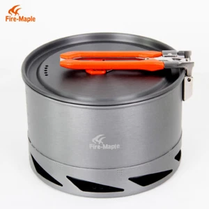 Fire Maple 1.5L Heat Exchanger Pot Outdoor Camping Cooking Picnic Cookware Pan - Picture 1 of 10