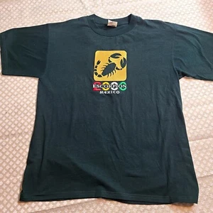 Camiseta Vintage Hombre XL México Escorpión 2000 Jumo Gráfico Bordado  - Imagen 1 de 10