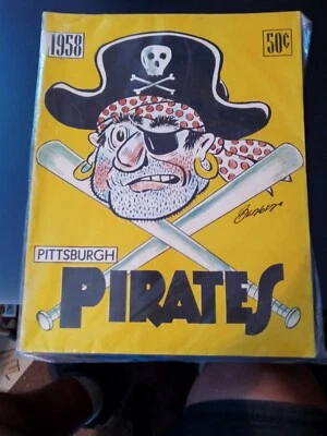 1958 Pittsburgh Pirates Yearbook in excellent condition  (see scan) - Image 1 of 2
