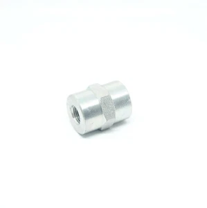 Steel 3/8 - 1/8 Female Npt Fpt Pipe Fitting Straight Coupling Reducer Adapter - Picture 1 of 6