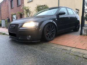 Front Bumper spoiler/ Splitter/ skirt/ valance For Audi A3 8P 2003-2008 - Picture 1 of 4