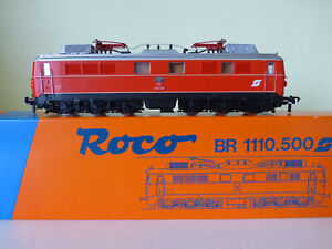 HO Roco 04198C: ÖBB class 1110.500 co-co e-lok, Ep.IV, very smooth runner, EXC