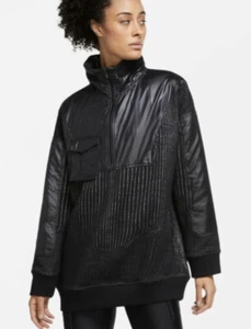 Nike City Ready 1/4 Zip Training Top Women’s Size Large CV0303-010 Black NWT - Picture 1 of 5