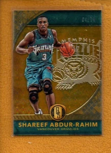 Shareef Abdur-Rahim 2016-17 Panini Gold Standard AU #178 Vancouver Grizzlies /79 - Picture 1 of 4