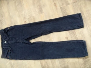 GAP kids beautiful corduroy trousers blue size 6 slim top HHa917 - Picture 1 of 3