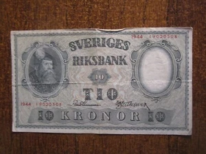 Suecia 1944 10 coronas - Imagen 1 de 2