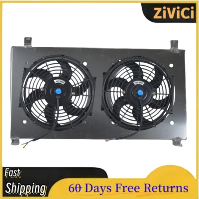 Radiator Shroud+Thermo Fan For 2014-2020 HONDA CITY GM 4/5/6/9 1.5L 4Cyl Petrol - image 1 of 4