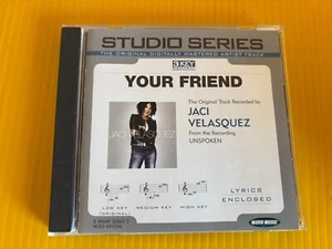 Studio Series Accompaniment Track CD Jaci Velasquez Your Friend 3 key original - Picture 1 of 2