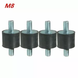4 Stück Gummipuffer M5-M8 Schwingungsdämpfer Silentblock Gummi-Metall-Puffer Set - Bild 1 von 8
