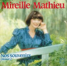 MIREILLE MATHIEU - NOS SOUVENIRS (1982) / VINYLE 45 TOURS / EXCELLENT ETAT