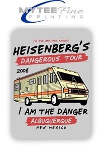 Heisen Berg Gefährliche Tour TV inspiriert METALLSCHILD TAFEL Mann HÖHLE Poster Retro - Bild 1 von 3