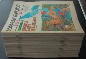 CORRIERE dei PICCOLI 1976 dal n1/51 Giochi Figurine Presepe 40 albi rari [Sclavi - Foto 1 di 14
