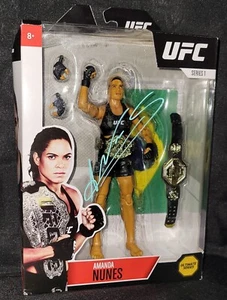 UFC Amanda Nunes Autographed Series One Action Figure (JSA) - Picture 1 of 4