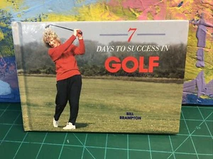 7 Days to Success in Golf Vintage Old Gold Book - Bild 1 von 7