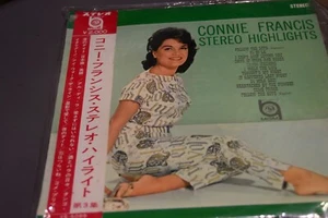CONNIE FRANCIS STEREO HIGHLIGHTS 1963 JAPAN FLIPBACK SLEEVE VINYL LP - Picture 1 of 6