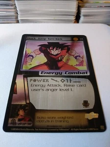 DBZ CCG DRAGON BALL Z - BLACK JUMP TURN KICK #70 LIMITED FOIL SAIYAN SAGA SCORE - Picture 1 of 3