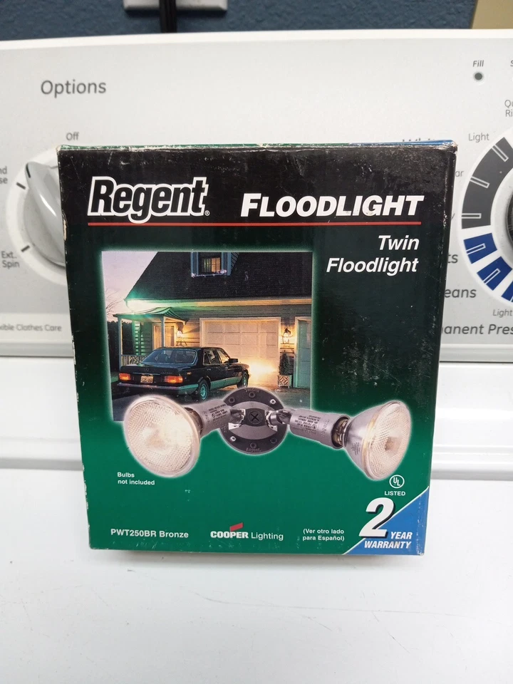 Cooper Lighting T250br Bronze Twin Flood Light B97