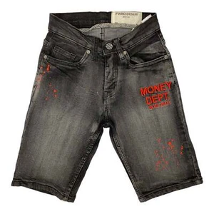 Kids FWRD DENIM CO. Painted Money Dept Denim Short - Picture 1 of 10