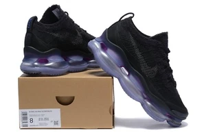 Nuevo Nike Air Max Scorpion FK 2022 Hombre Negro y Morado Claro Air Cushion Zapatos - Imagen 1 de 7