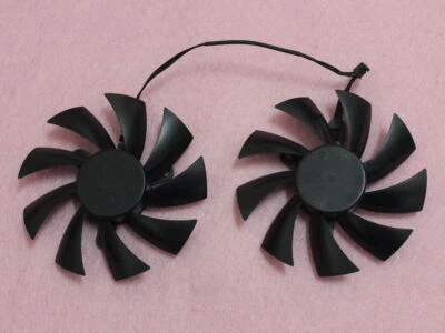 Pair Fans Cooler Fan For EVGA GTX 760 GTX 770 PLA09215B12H 87mm Graphics Card - Image 1 of 4