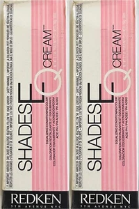 2 Redken SHADES EQ CREAM Conditioning Hair Color 07RR RED RED 2.1 oz ea - Picture 1 of 1