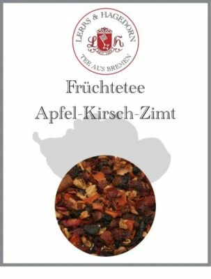 Thé aux Fruits Apfel-Kirsch-Zimt 1 KG - Bild 1 von 3