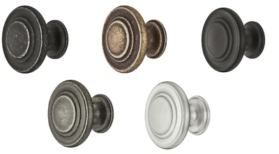 Häfele Möbelknopf rund Türknopf Schrankknopf Küchenknopf Möbelgriff antik Retro - Bild 1 von 4