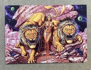 Edgar Rice Burroughs Promo Trading Card #P5 ~ Unreleased ~FPG ~ Joe Jusko Signed - Picture 1 of 4