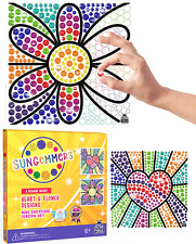 Window Art Suncatcher Kits for Kids Crafts Ages 4-8 - Fun Birthday Gifts for 6 Y