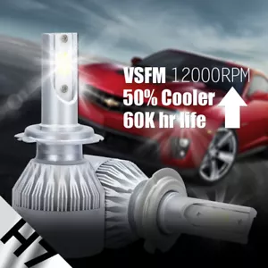 XENTEC LED HID Headlight Conversion kit H7 6000K for BMW X1 2012-2016 - Picture 1 of 12