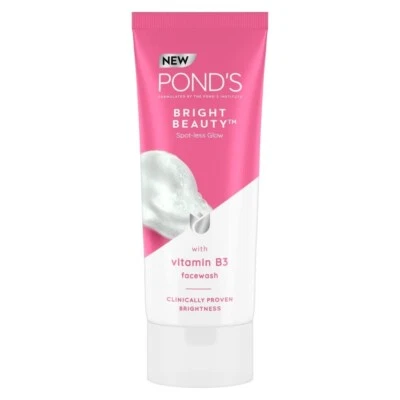 Lavado facial Pond'S Bright Beauty sin manchas equidad y eliminación de gérmenes 200 g  Foto 1 de 4