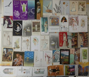 lot 100 images pieuses et de communion MODERNES LOT 3A - Imagen 1 de 2