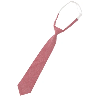 Mujeres Dama Sólido Ajustado 7CM Delgado Elástico Elastizado Corbata Uniforme Escolar Corbata Foto 1 de 4