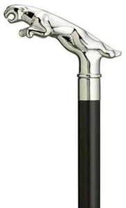 Share Silber Viktorianisch Messing Chrom Griff Vintage Antik Holz Gehstock - Bild 1 von 3