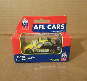 Vtg Australian Matchbox Superfast Ford Falcon 1998 AFL Cars Richmond Tigers Box - Picture 1 of 6