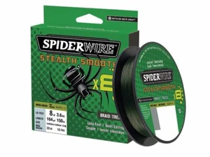 SPIDERWIRE STEALTH LISCE 8 BOBINE VERDE MUSCHIO 150 m - Foto 1 di 11