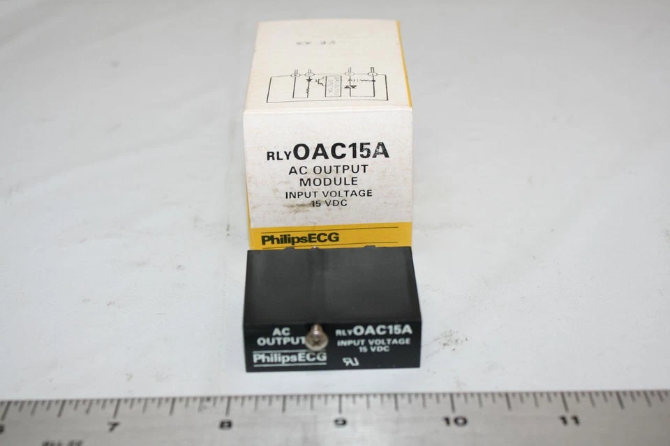 ECG RLYOAC15A AC Output Moduce Input Voltage 15VDC I/O Module RIM-OAC15A New - Image 1 of 1