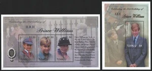 Tuvalu 2003 - Mi-Nr. 1114-1116 & Block 103 ** - MNH - Prinz William - Picture 1 of 1