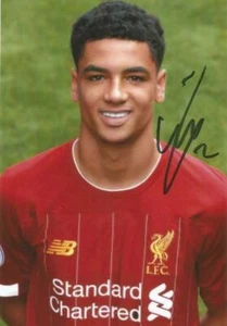 LIVERPOOL: KI-JANA HOEVER SIGNED 6x4 PORTRAIT PHOTO+COA - Picture 1 of 1