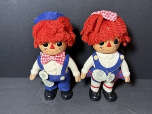 Vintage 70er Royalty Raggedy Ann & Andy Coin Banks First National Bank NOS - Bild 1 von 8