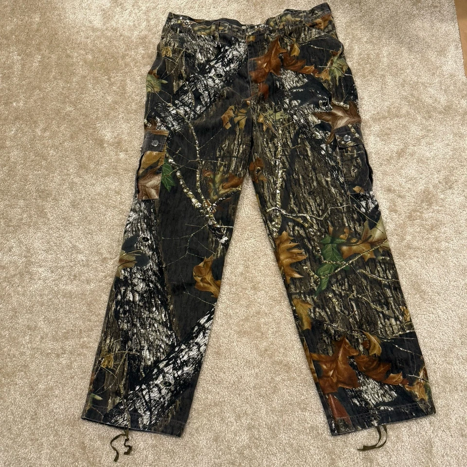 Pantalones de caza Russell Outdoors Explorer de peso medio cargo camuflaje talla XL para hombre Foto 1 de 4