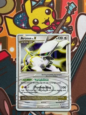Arceus Lv.X 96/99 Arceus deutsch Pokemon Karten NM - Bild 1 von 2