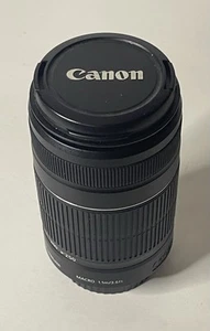 Canon EFS 55-250mm 1:4-5.6 IS Image Stabilizer Lens Only Black - Picture 1 of 10