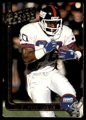 1991 Action Packed Dave Meggett New York Giants #186 - Image 1 of 2
