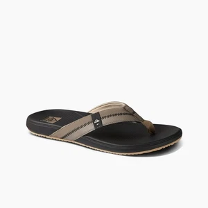 Reef Sandals Men’s Size 13 Cushion Phantom 2.0 Flip Flop Fossil Raven NEW - Picture 1 of 5