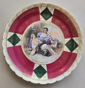 Zwei Vintage Teller - ca. 10 Zoll Durchmesser - Bild 1 von 4